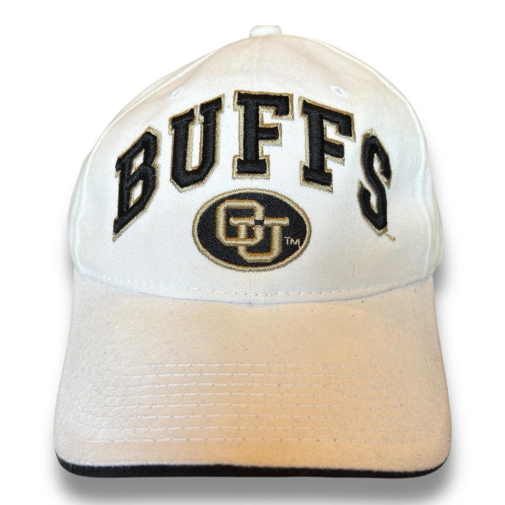 Vintage Colorado Buffalos (Buffs) Zephyr Strapback College Sports Hat Arch Logo
